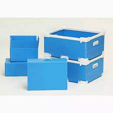 PP Plastic Corflute Collapsible Boxes