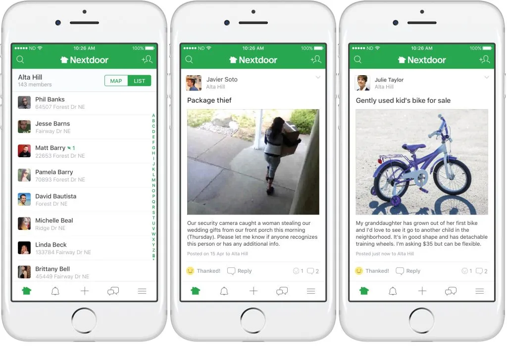 Nextdoor app