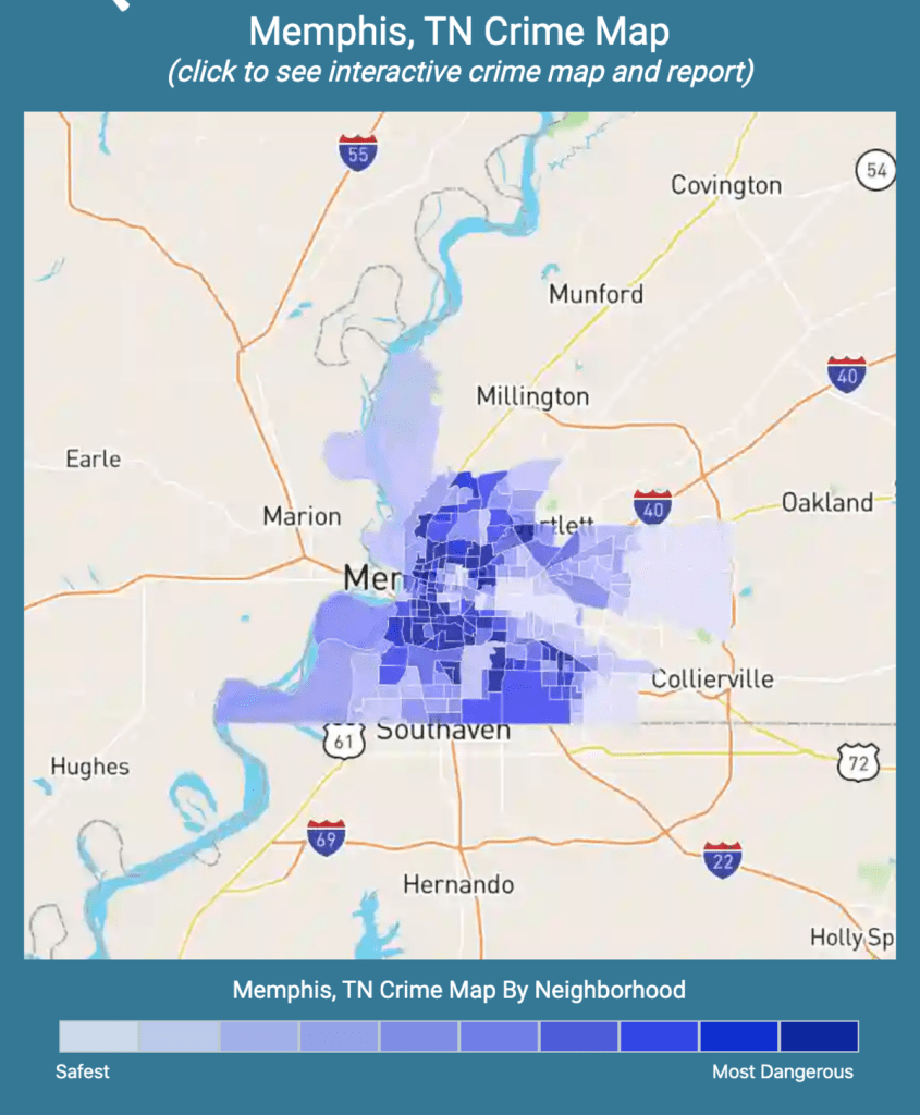 crime rates in Memphis